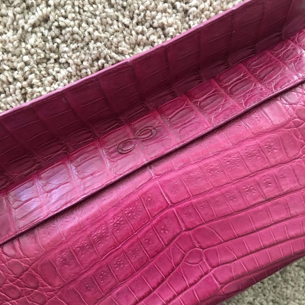 Nancy Gonzalez Crocodile Clutch - Picture 5 of 11